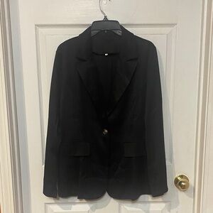 Classic Black Blazer
